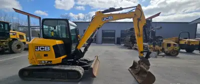 Minibagr JCB 57C-1, r.v. 2020, 1573 mth, nové pásy