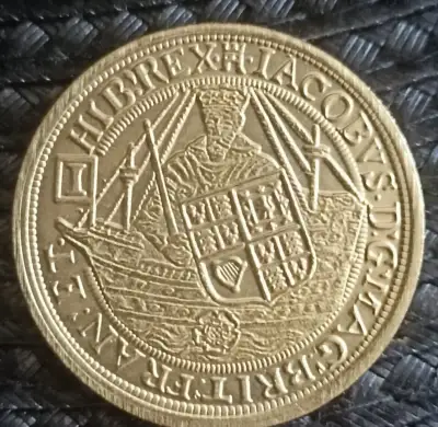 Anglie,Jakub I.(1603-1625)-Gold Spur Ryal-kopie