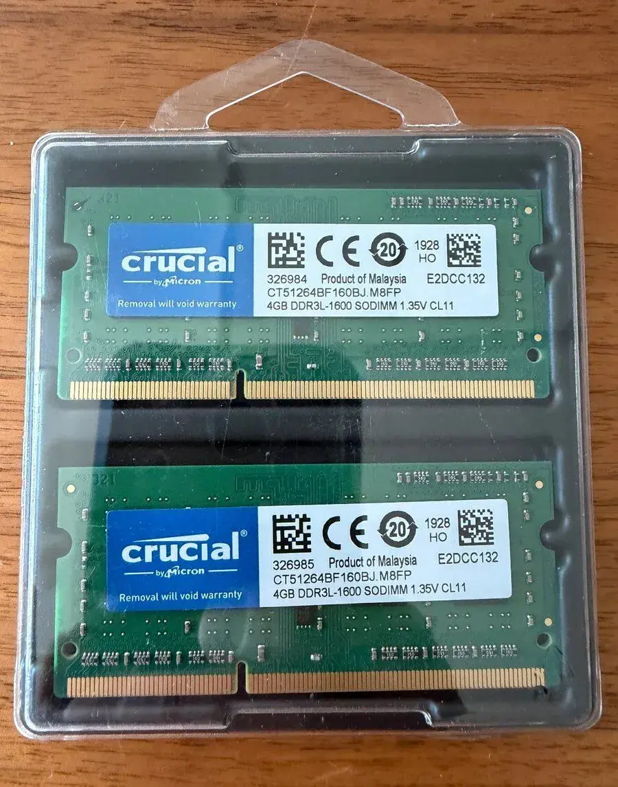 Crucial SO-DIMM 4GB DDR3L 1600MHz CL11