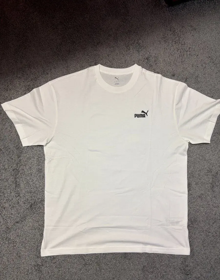 PUMA - bílé tričko, velikost L (XL)