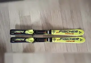 Lyže Fischer RC4 110 žluto-červené