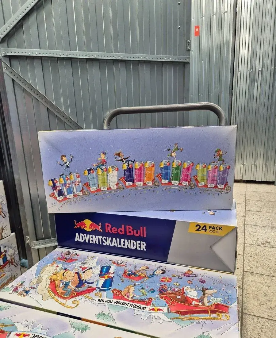 RedBull Adventní kalendář 2026 - NĚMECKÁ VERZE 🇩🇪