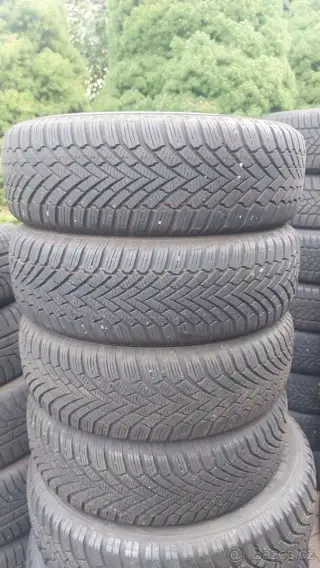 Pneu zimní, 4 ks, rozměr 195/65/15, 91T, zn. CONTINENTAL