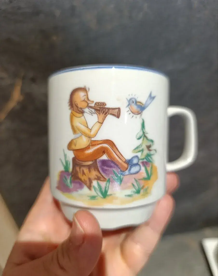 Retro hrneček