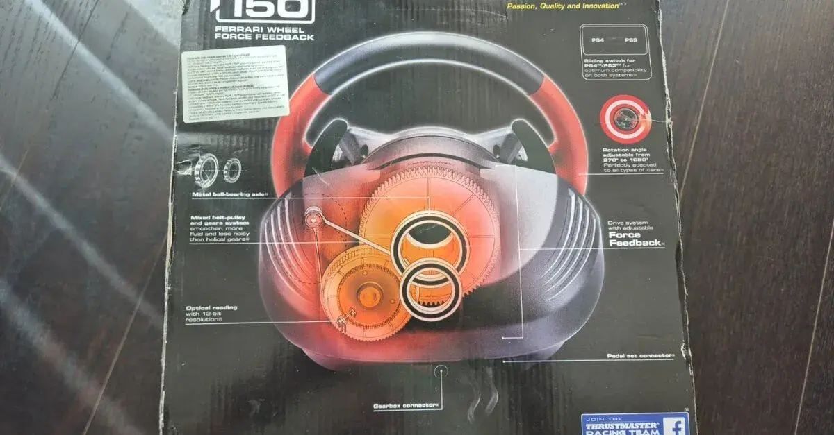 Thrustmaster T150 Ferrari Force Feedback – STAV