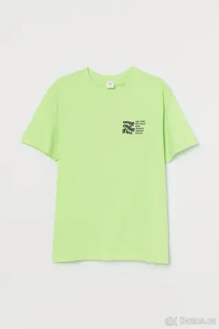 Neon tričko vel. L, triko H&M N.OVÉ