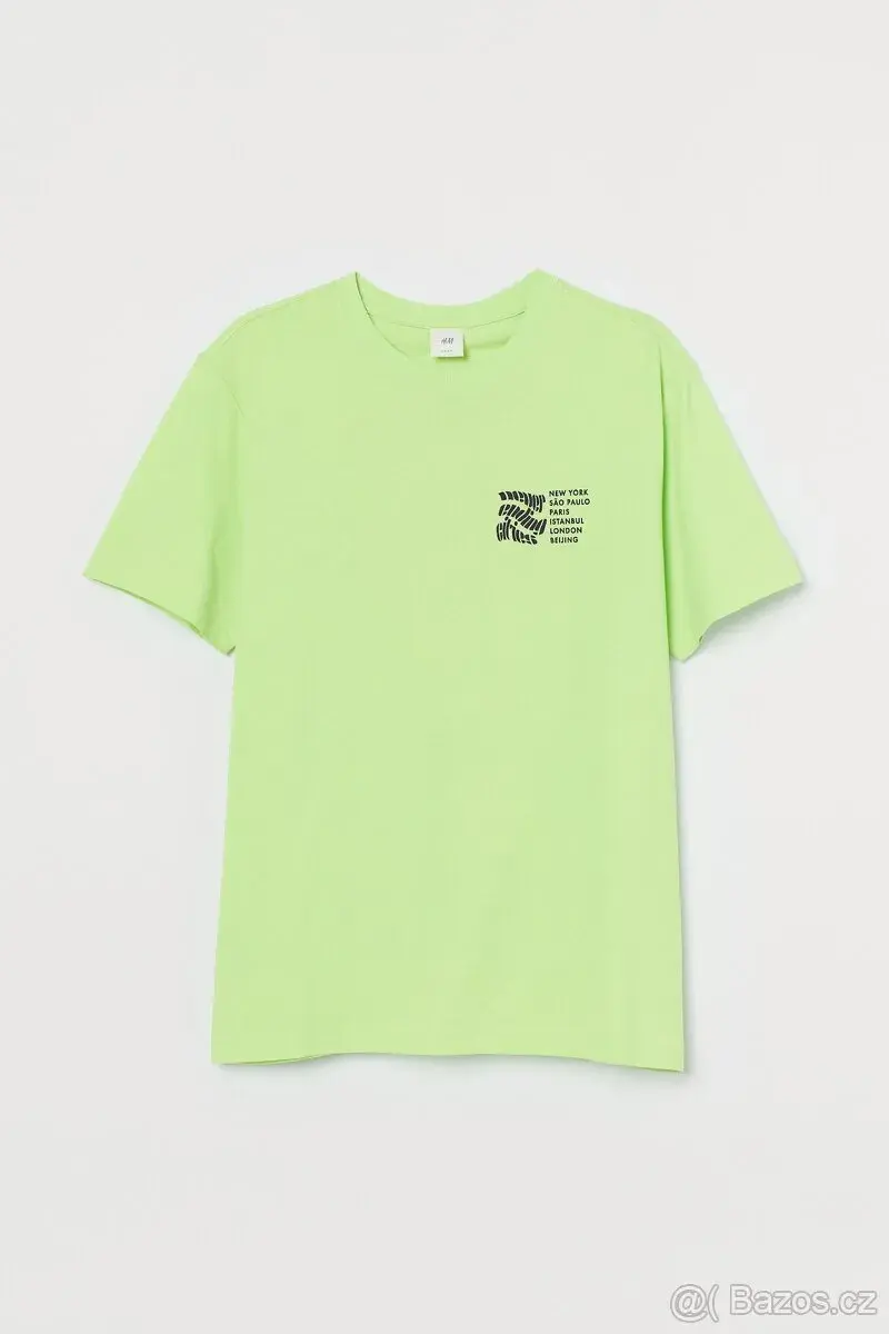 Neon tričko vel. L, triko H&M N.OVÉ