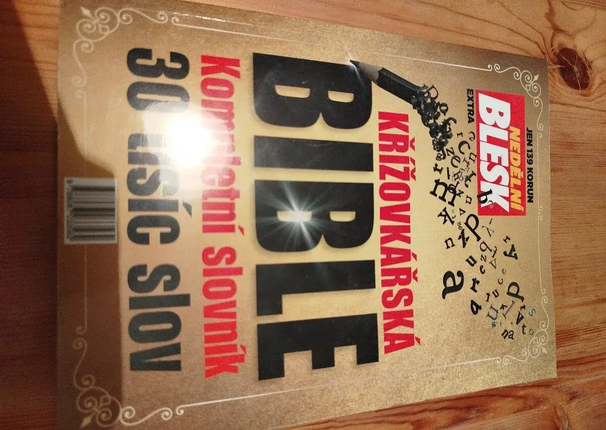 Křížovkářská bible- slovník 30 tisíc slov