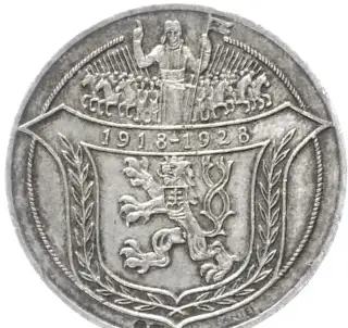 Stará medaile ČSR r. 1928