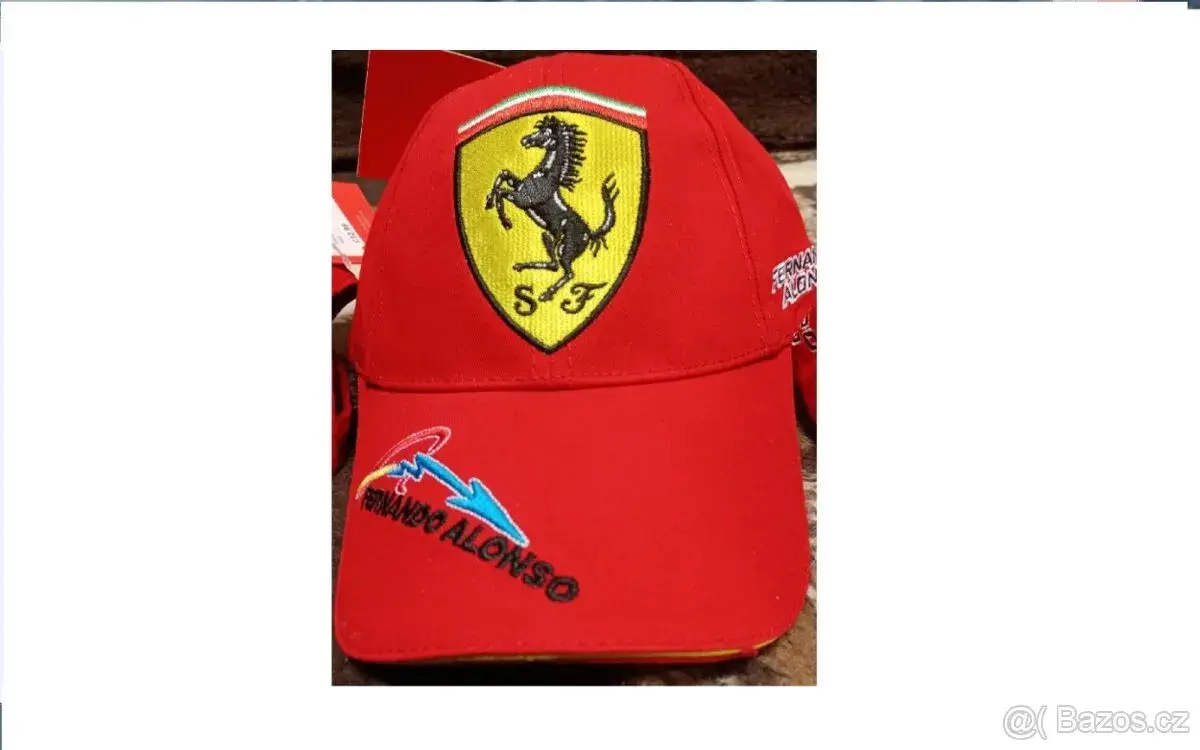 Nová orig FERRARI kšiltka edice Fernando Alonso