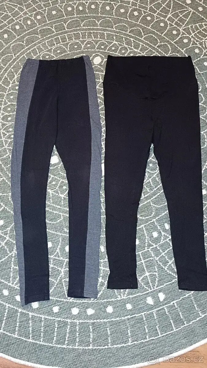 Těhotenské legíny,kalhoty S/M