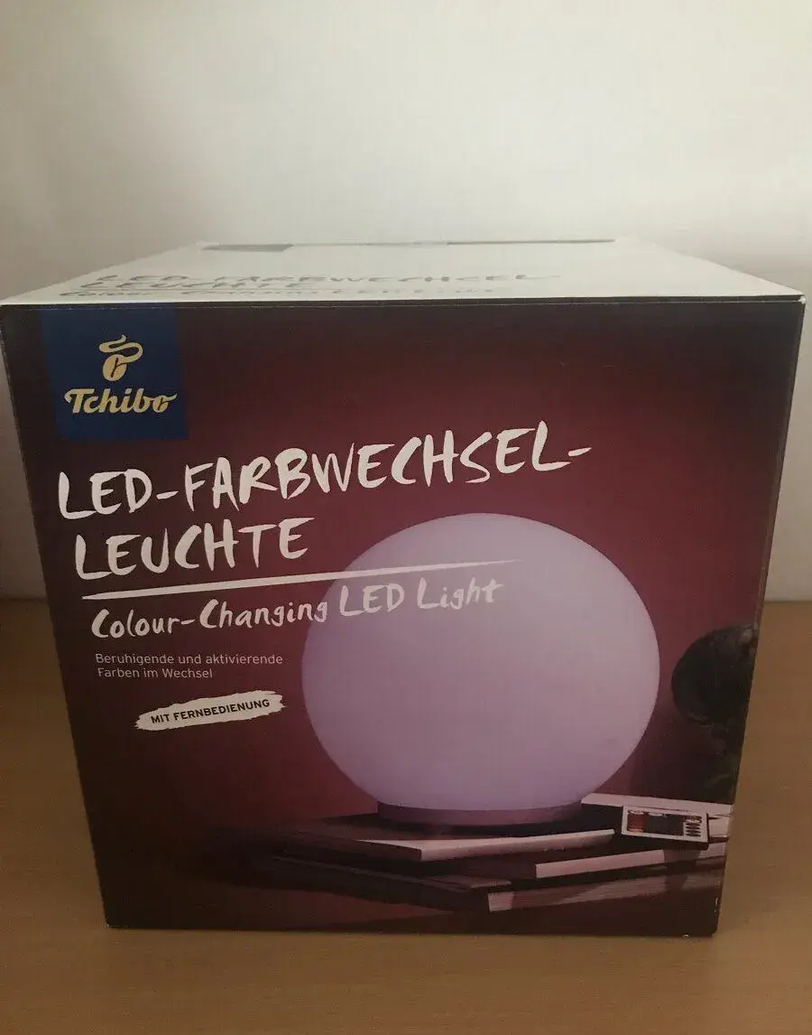 Nová led lampa Tchibo