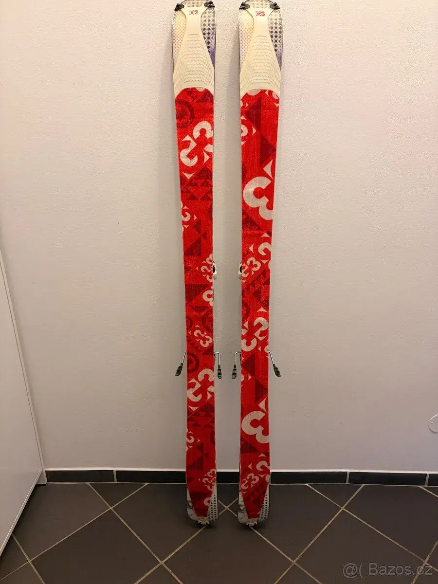 Skialpové lyže LINE 167 cm + vázání Marker + pásy G3