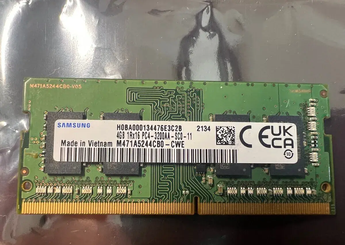 Samsung 4GB DDR4 3200MHz SO-DIMM