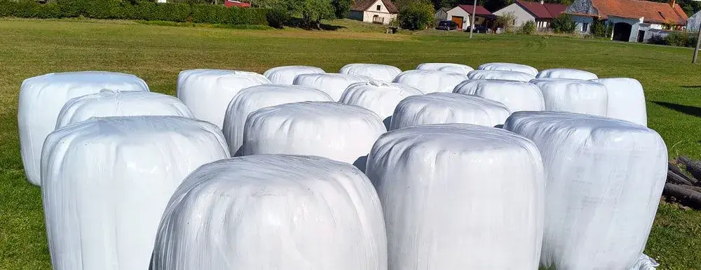 Kvalitní senáž v kulatých balících