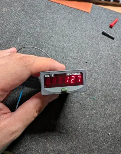 Digitálne počítadlo impulzov Hengstler TICO 731 (0731501)