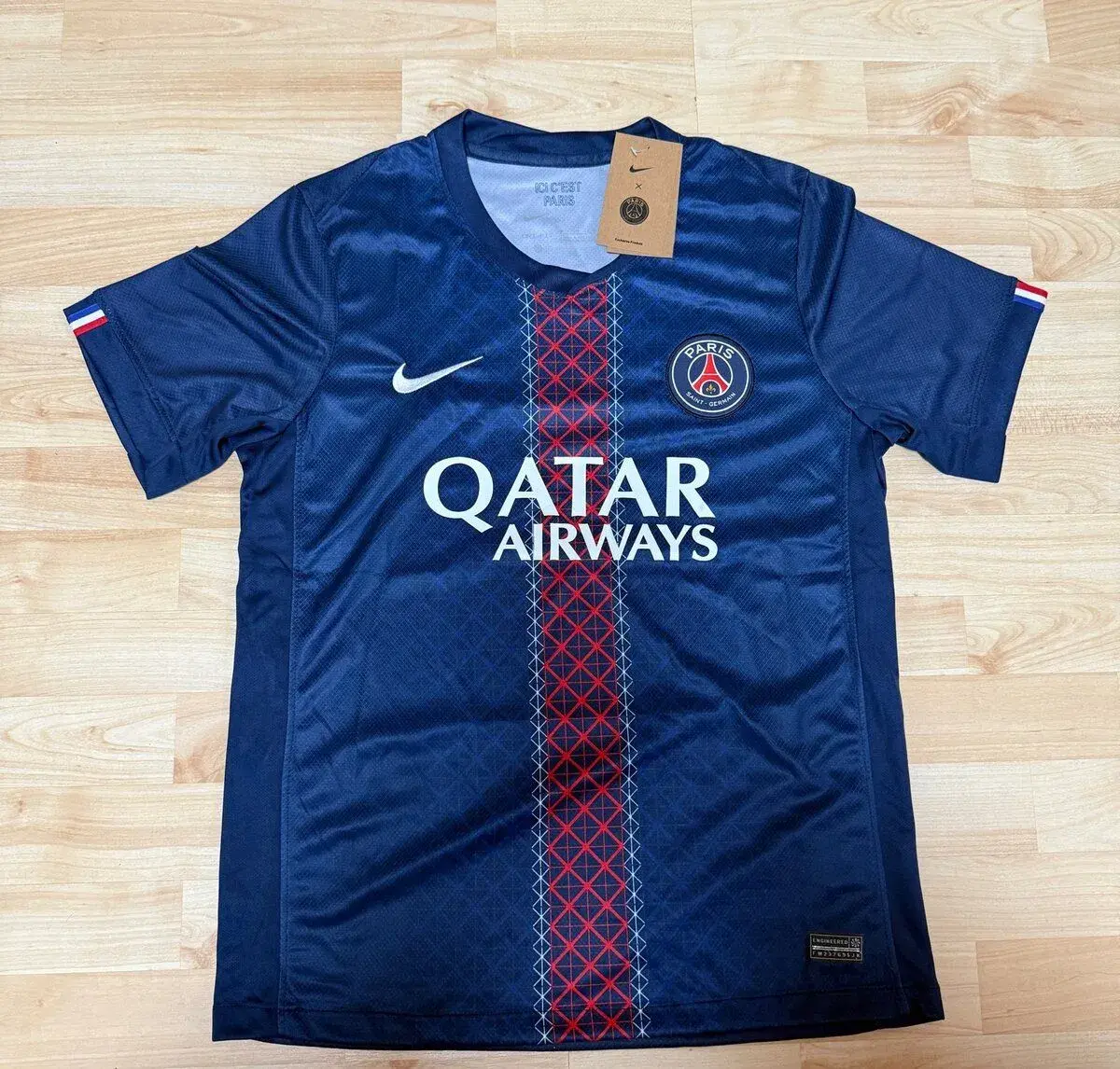 Nový fotbalový dres Paris Saint- Germain - vel. M - Modrý