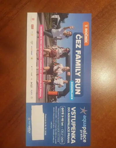 Vstupenka do aquaparku