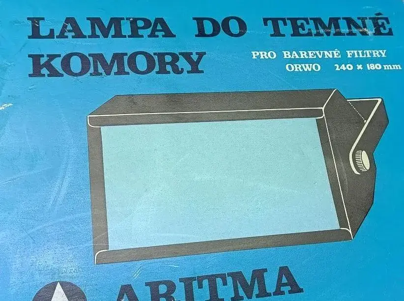 Lampa do fotokomory-Aritma+filtry 18x24cm nová v orig.balení
