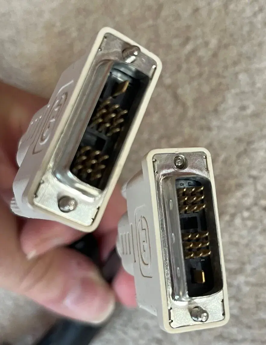 DVI datový kabel pro monitory kabel 175 cm