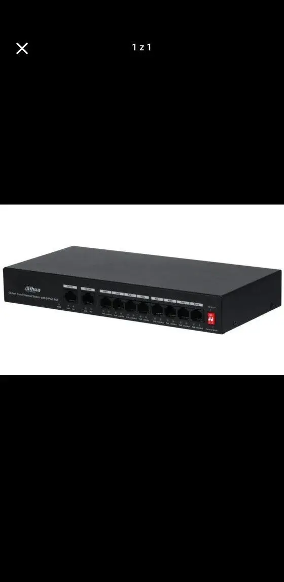 2x Dahua PFS3010-8ET-65