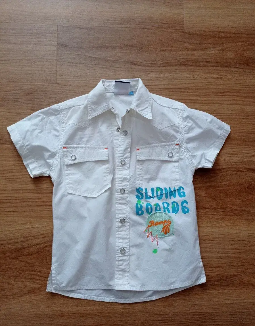 Košile krátký rukáv Kiff kids vel.104/110