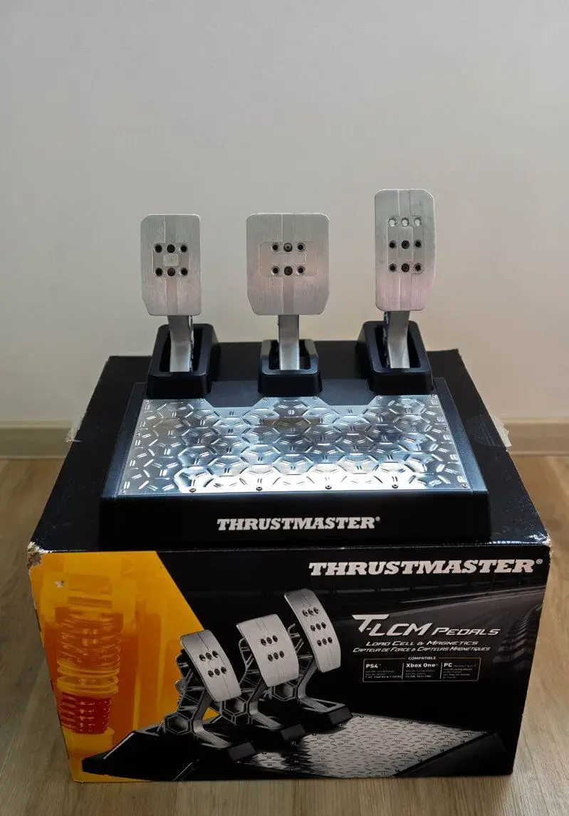 Thrustmaster T-LCM Load Cell pedály - jako nové, kompletní