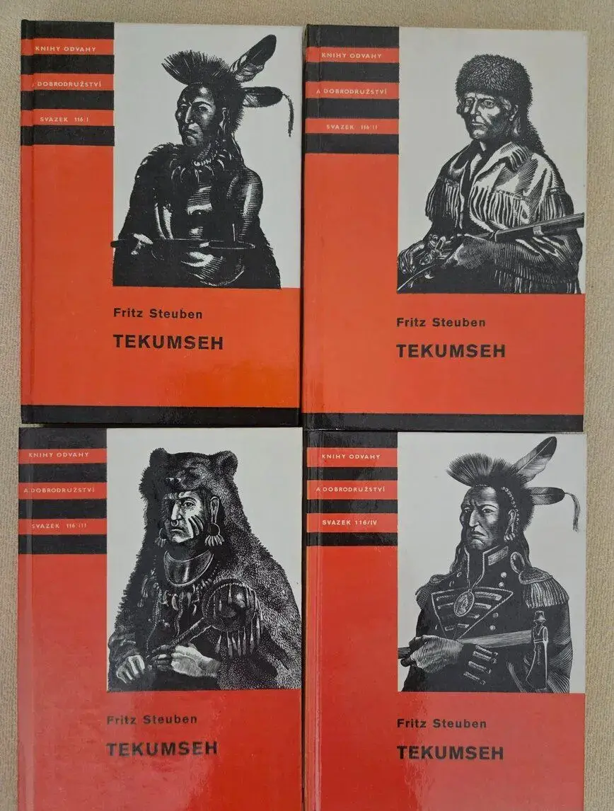 Fritz Steuben: Tekumseh 1. - 4. díl