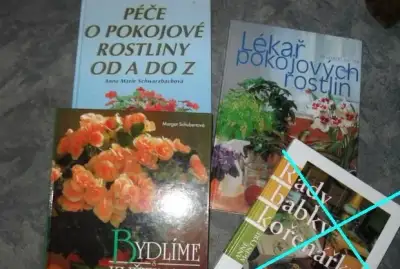 nové knihy o rostlinách