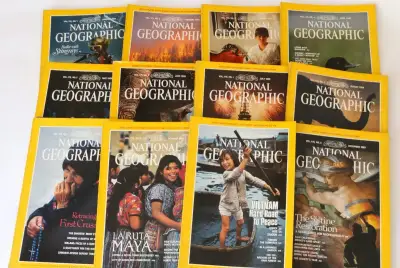 National Geographic, USA vydání,1989 až 1995 a 1999 až 2002