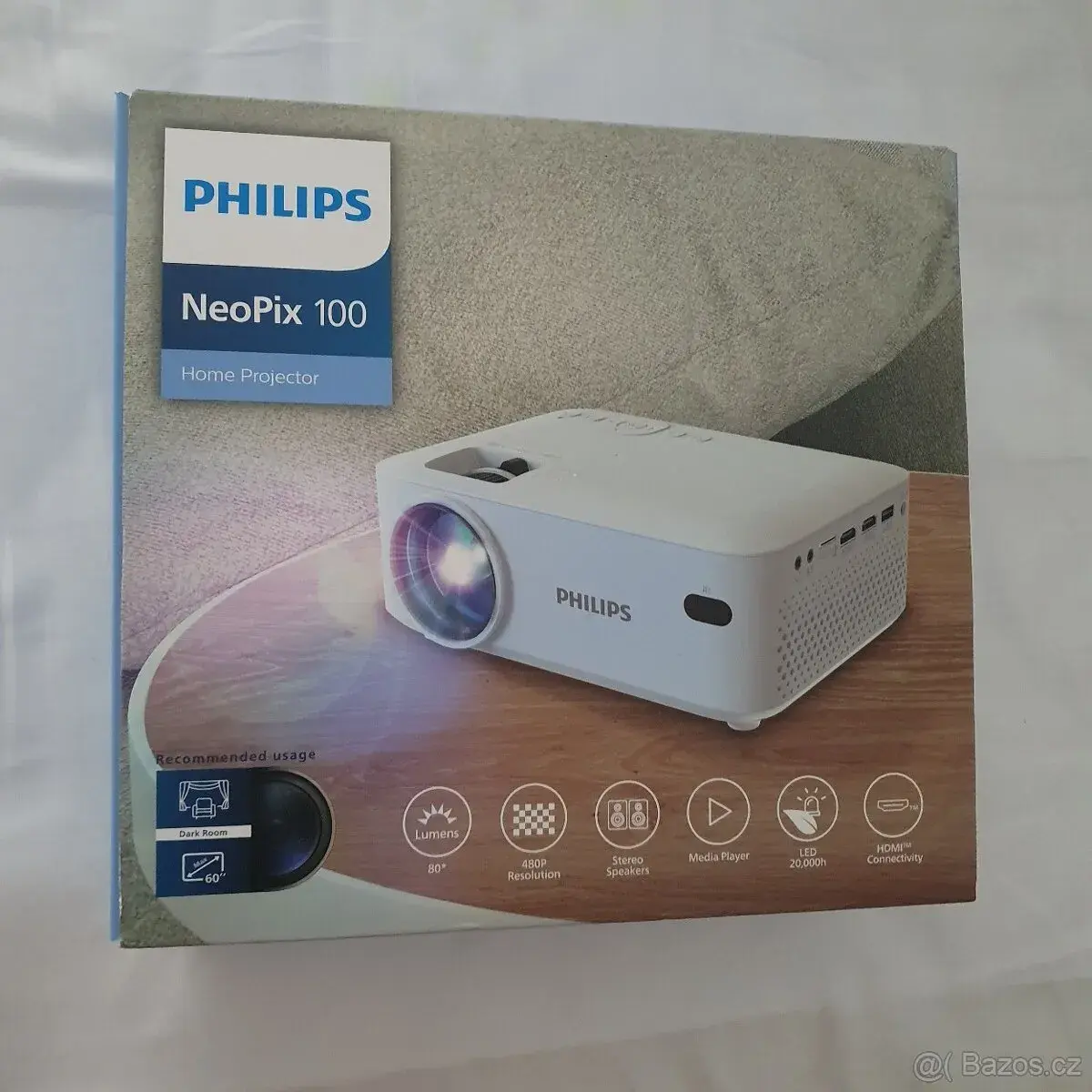 Projektor promítání na zed značka Philips