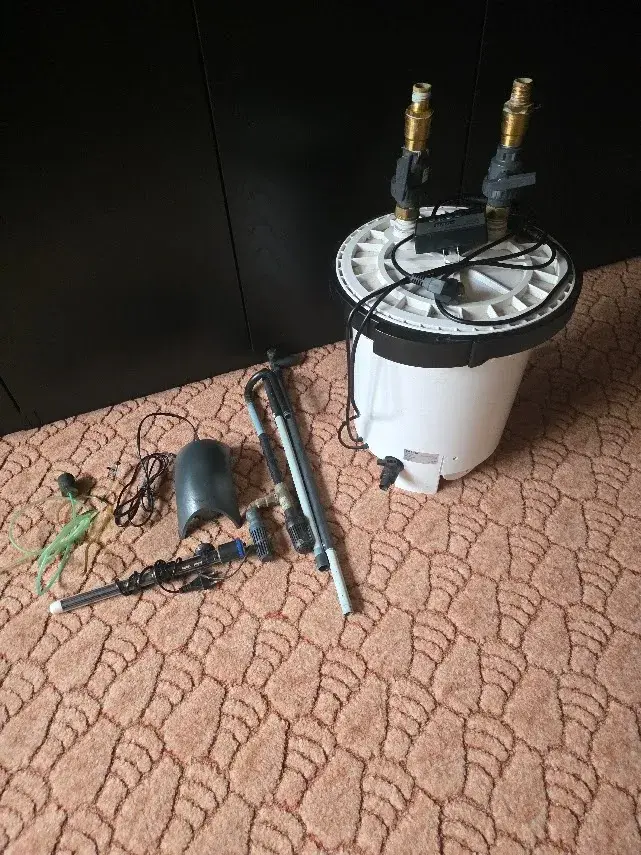 SUNSUN vnější filtr HW-5000 LCD + UV lampa