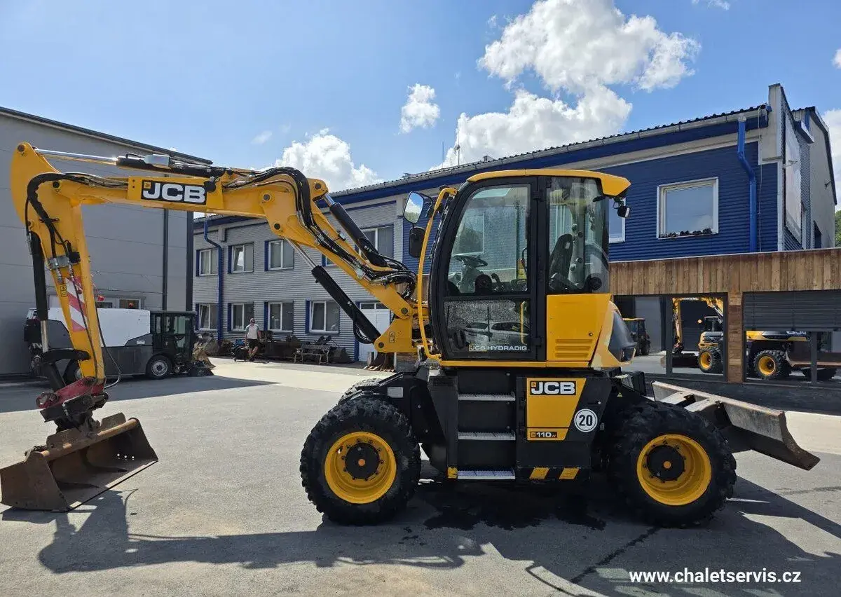 Kolový bagr JCB JS 110W Hydradig, r.v. 2016, 3869 mth