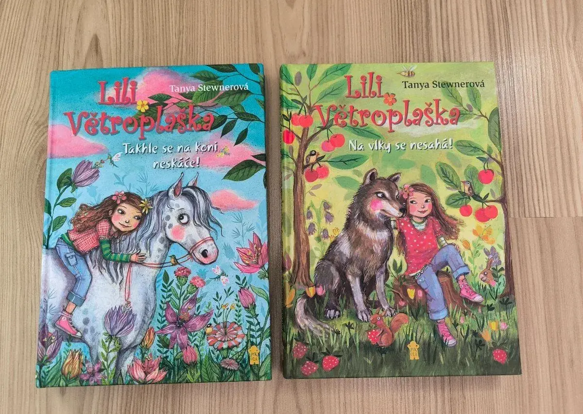 Tanya Stewnerová - série Lili Větroplaška