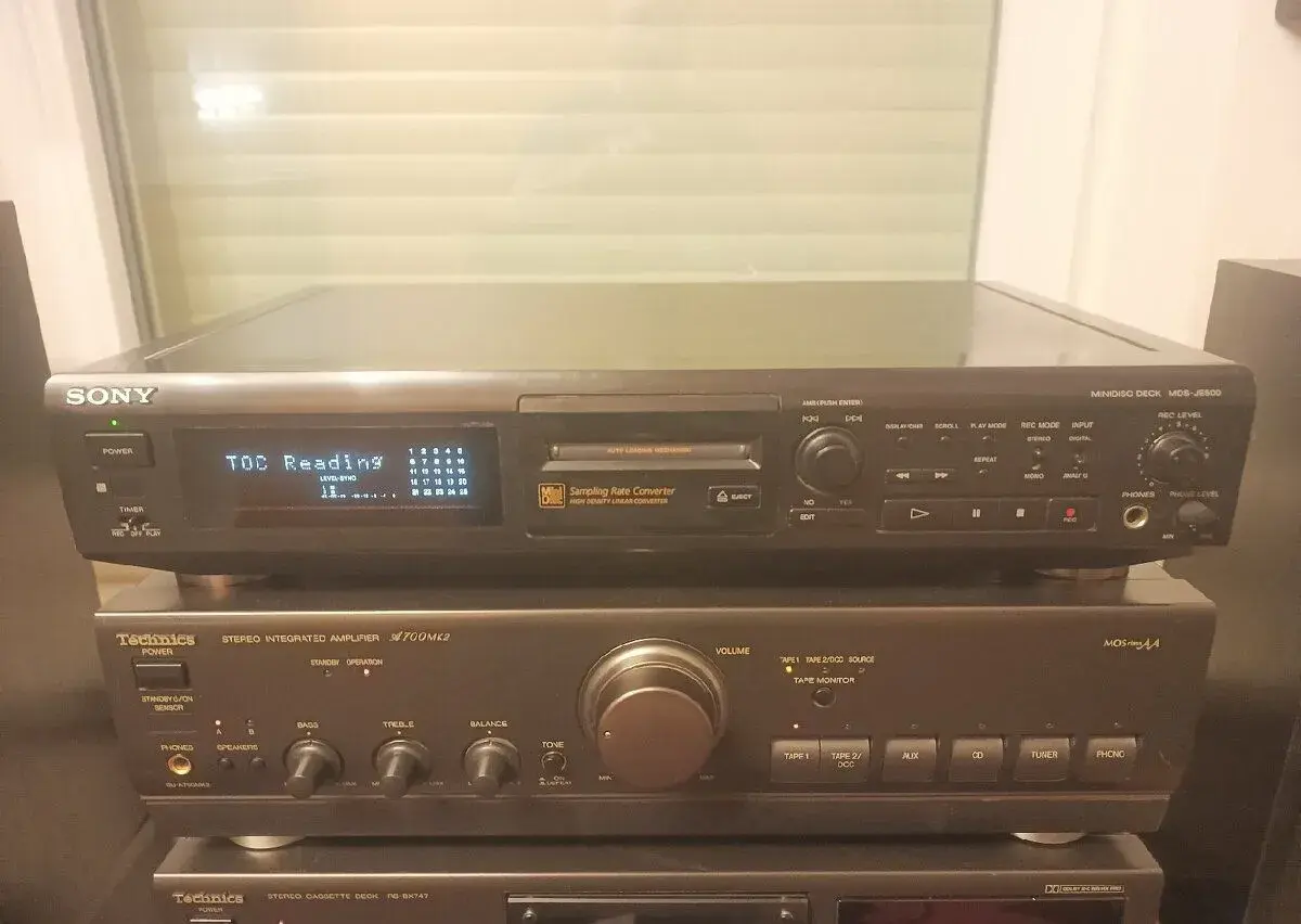 Minidisc Sony MDS-JE500