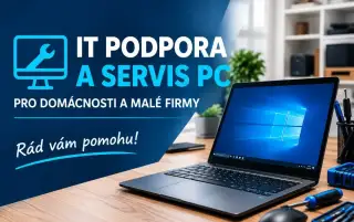 IT pomoc a servis PC pro domácnosti a malé firmy – Plzeň a