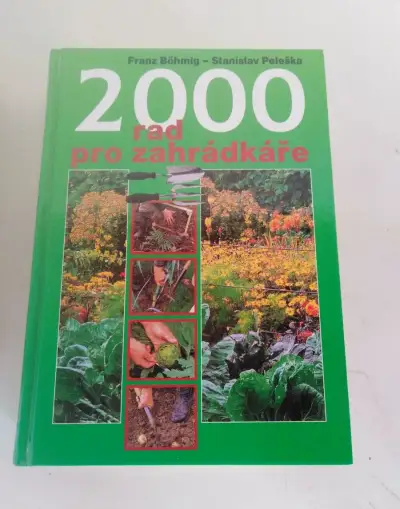 Kniha 2000 rad pro zahrádkáře.