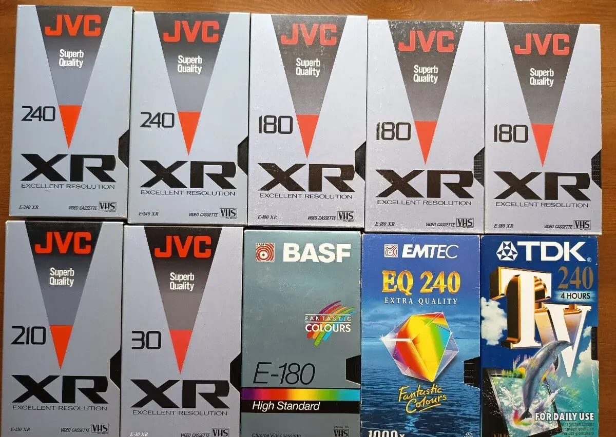 VHS videokazety