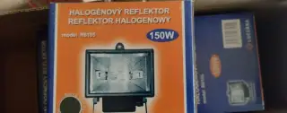 halogenové reflektory 150W, 500W