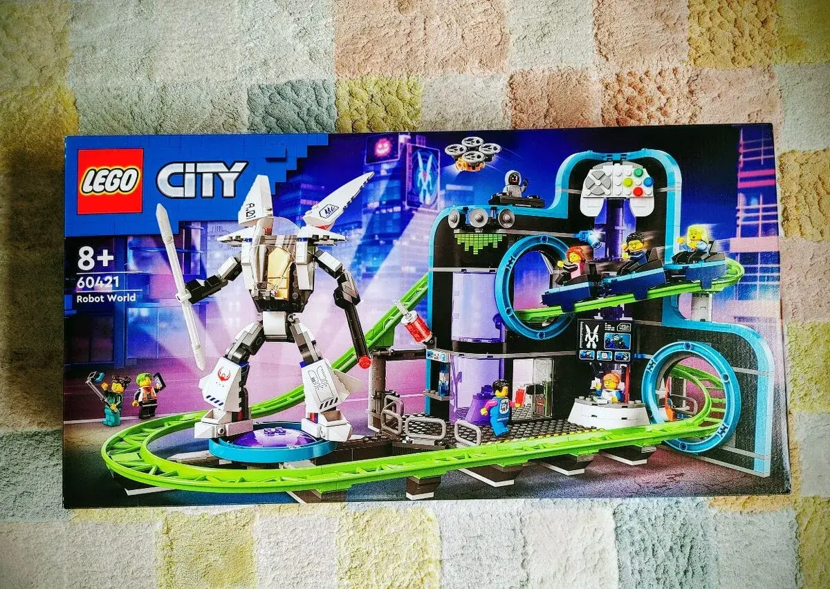 🤖 LEGO City 60421 – Robot World | NOVÉ, ZAPEČETĚNÉ