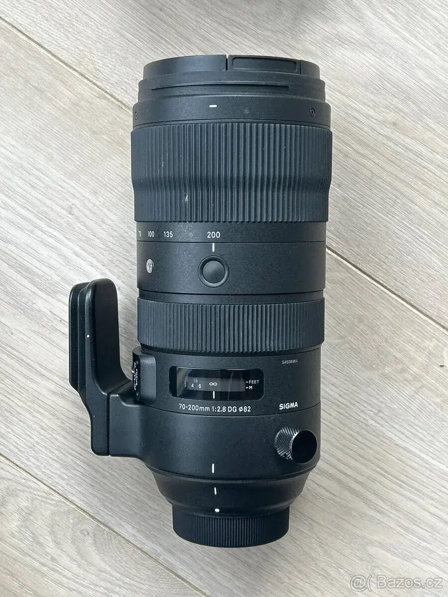 Sigma 70-200 mm f/2.8 DG HSM Sport pro Nikon F