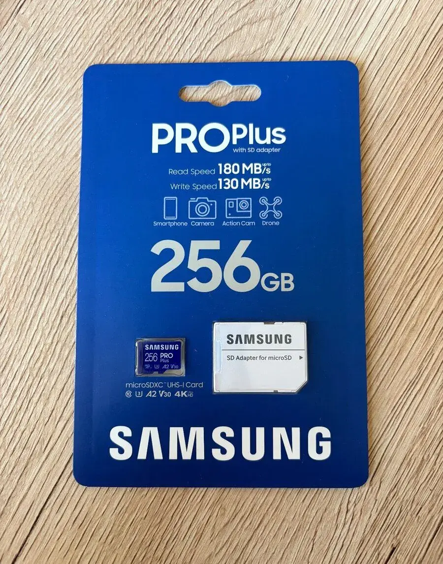 Samsung PRO Plus microSDXC 256GB 180 MB/s – NOVÁ