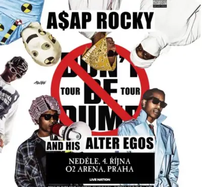 Vip lístky na Asap Rocky praha
