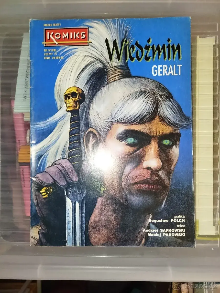 7x komiks Wiedźmin / Witcher / Zaklínač PL
