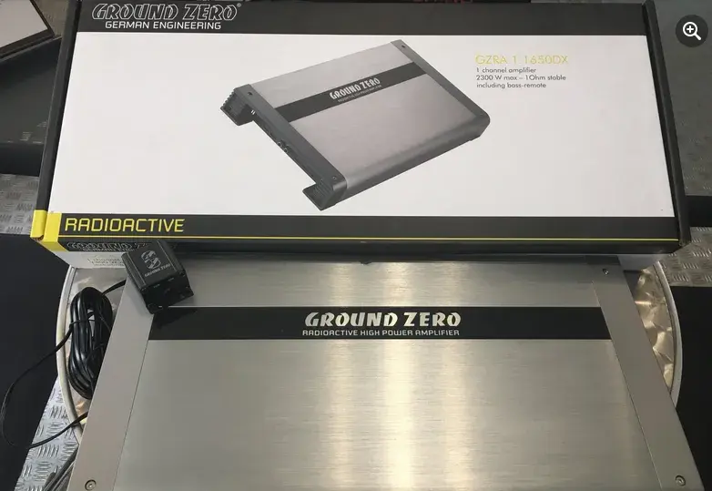 Zos. GROUND ZERO 2300W + subw. 1500W-2000W RMS