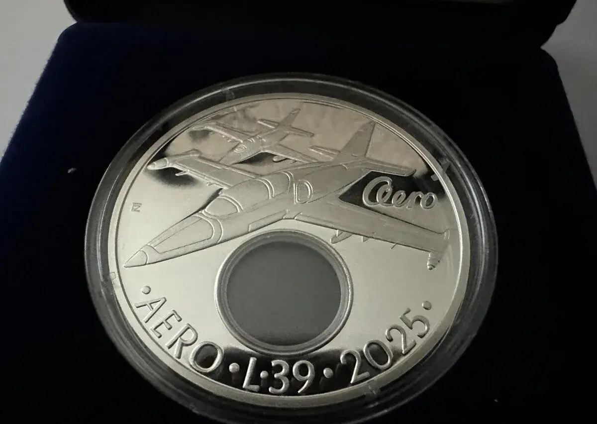 500 KČ CVIČNÝ LETOUN AERO L-39 ALBATROS (PROOF)