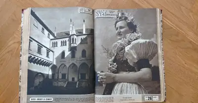Svět v obrazech svázaný ročník 1955 a 1956