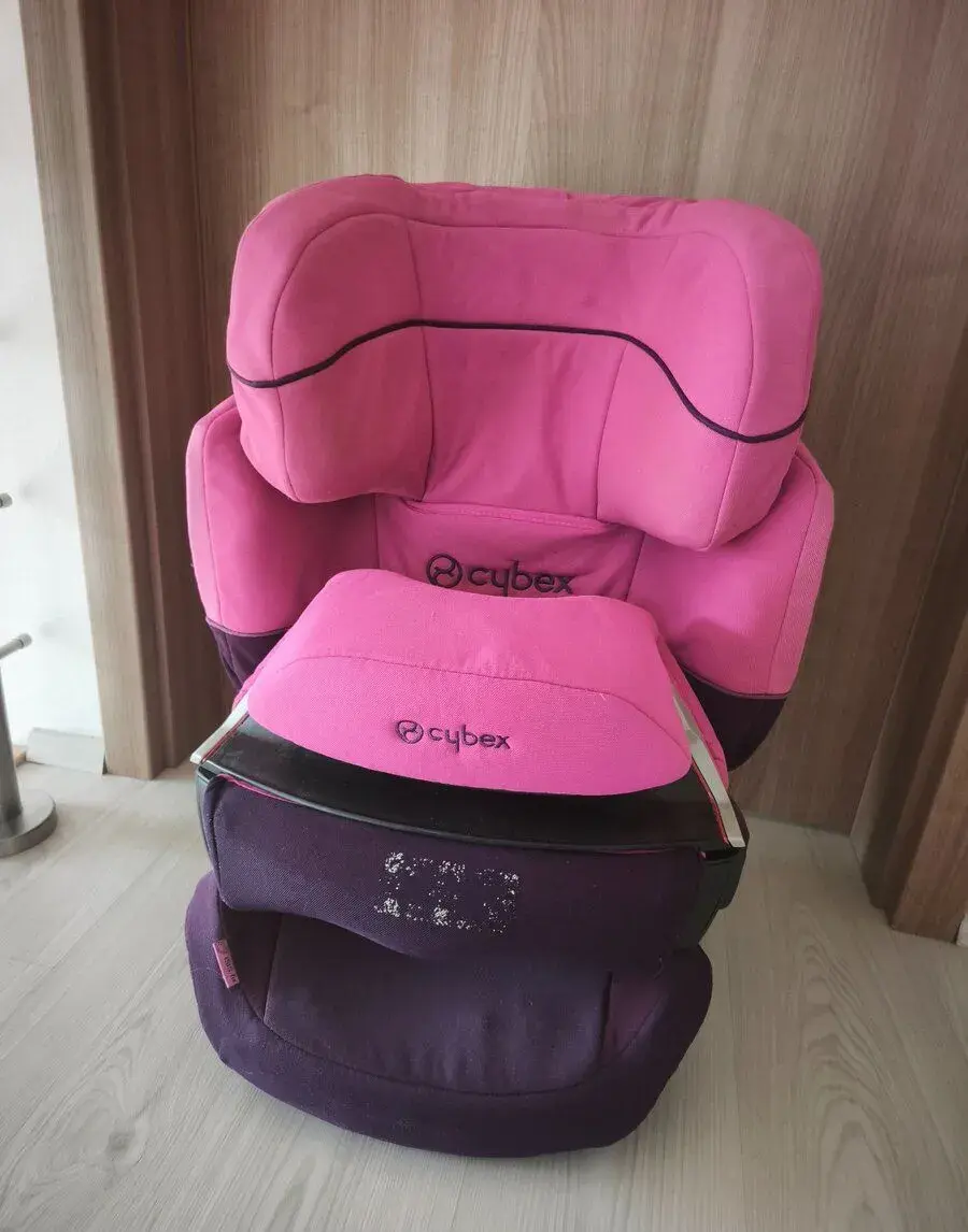 CYBEX Isis-Fix (9–36 kg) s ISOFIXem – růžová/fialová