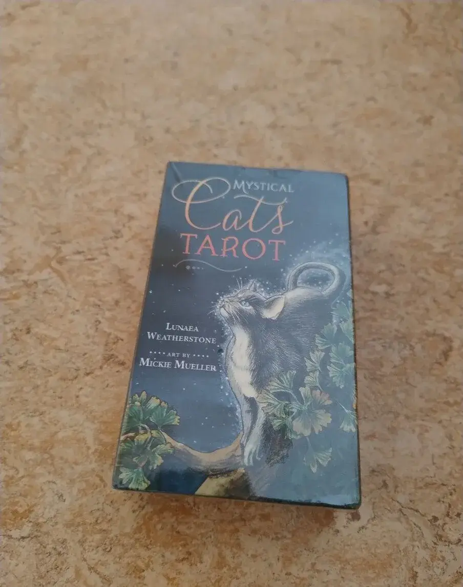 Mystical cats tarot (Kočičí mystický tarot), kočky, karty