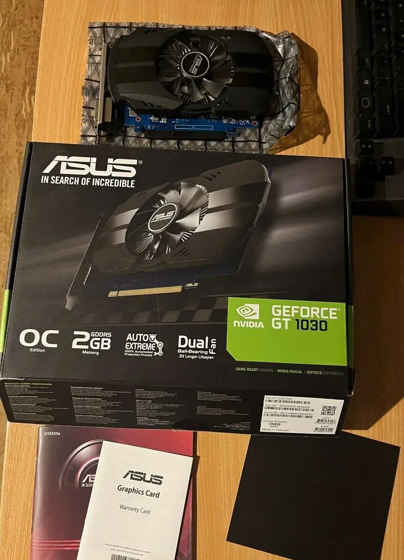 grafika Asus GT 1030 2 GB